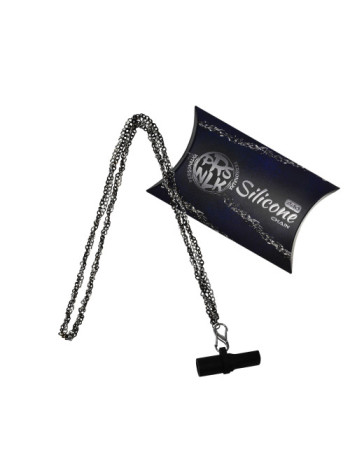 Персональный мундштук для Кальяна Personalka Pro Chain Black Silver