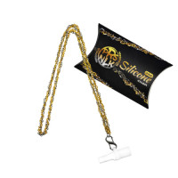 Персональный мундштук для Кальяна Personalka Pro Chain Gold Silver