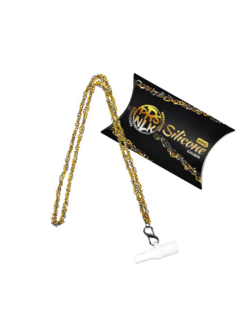 Персональный мундштук для Кальяна Personalka Pro Chain Gold Silver