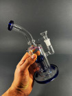 Стеклянный бонг Medusa M Blue фото №2 / www.rtabak.com.ua