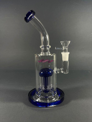 Стеклянный бонг Medusa M Blue - фото №15 / Rtabak