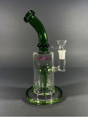 Стеклянный бонг Medusa M Green - фото №16 / Rtabak