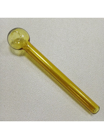 Стеклянная трубка для курения Pocketbowl Oil Yellow  Ø20 мм.