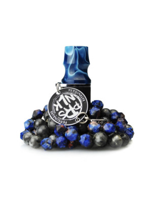 Персональный мундштук для Кальяна PERSONALKA Stone Blue - фото №15 / Rtabak