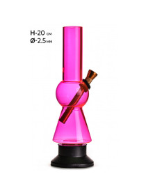 Бонг акриловый MISTIQ H:20 cm Ø:25mm