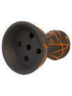 Чаша для кальяна Gusto Bowls Killa bowl Glaze Orange фото №0 / www.rtabak.com.ua