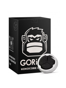 Вугілля кокосове для кальяну Gorilla Kalaud 1кг