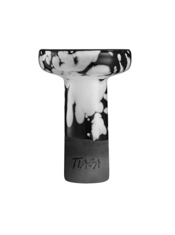 Чаша Tiaga Drops Black White