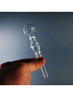 Стеклянная трубка для курения Oil Bubble M - Прозрачный фото №0 / www.rtabak.com.ua