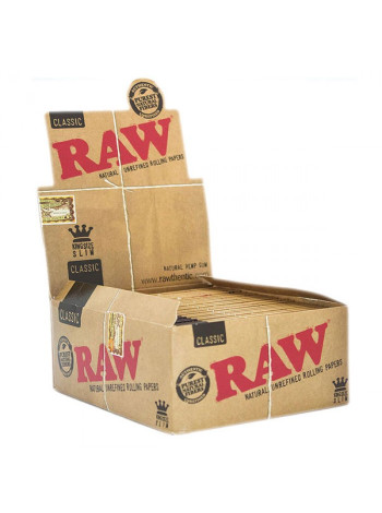 Бумага для самокруток RAW King Size Standart