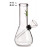 Бонг стеклянный MISTIQ H:14cm - Ø:22mm