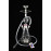 Стеклянный кальян InSmoke Custom - Conical Circle
