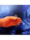 Стеклянная трубка для курения Helix Compact Oil Orange Ø25 мм. фото №1 / www.rtabak.com.ua