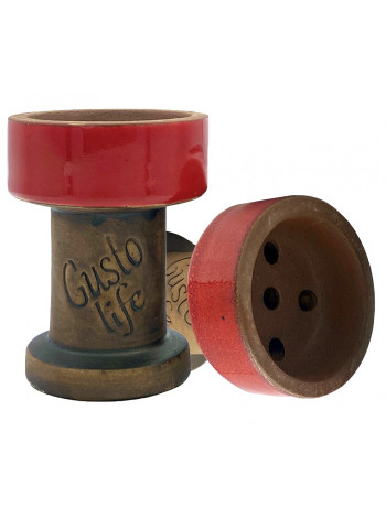 Чаша для кальяна Gusto Bowls Rook (Red)