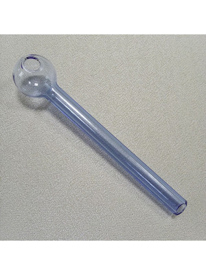 Стеклянная трубка для курения Pocketbowl Oil Light Blue Ø20 мм. - фото №21 / Rtabak
