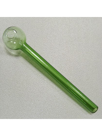 Скляна трубка для куріння Pocketbowl Oil Green &Oslash;20 мм.