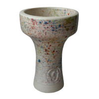 Чаша для Кальяна GrynBowls Killer Glaze  White skittles