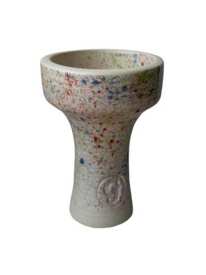 Чаша для Кальяна GrynBowls Killer Glaze  White skittles - фото №23 / Rtabak