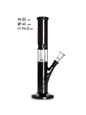 Бонг стеклянный MISTIQ H:35cm Ø:41mm SG:14.5mm - фото №12 / Rtabak