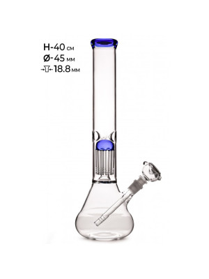 Бонг стеклянный MISTIQ - H: 48cm Ø: 35mm S: 18.8mm - фото №3 / Rtabak