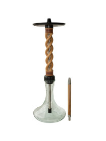 Кальян Snake Hookah Triple Spiral Sucupira