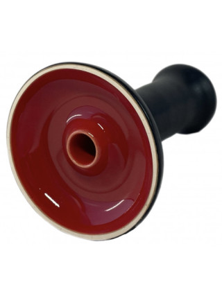 Чаша для Кальяна 2х2 Bomb Phunnel Glaze Red - фото №3 / Rtabak