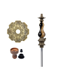 Кальян Karma 0,1 Walnut Bronze Black