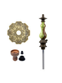 Кальян Karma 0,1 Walnut Bronze Green