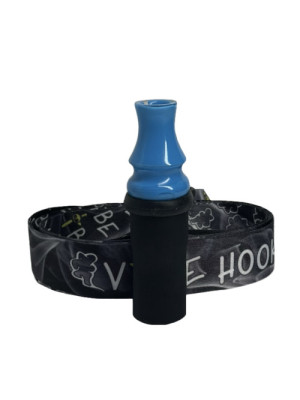 Персональний Мундштук для Кальяна Vibe Hookah Authentic Light blue - фото №5 / Rtabak