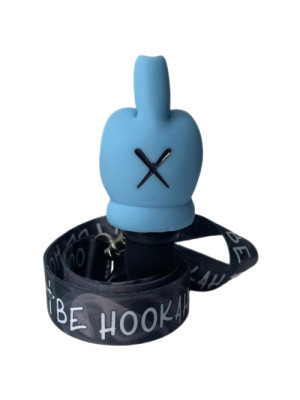 Персональний Мундштук для Кальяна Vibe Hookah F*ck Light Blue - фото №14 / Rtabak
