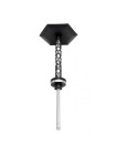 Шахта кальяна Embery MONO-H 4.0 Silver-Black фото №1 / www.rtabak.com.ua