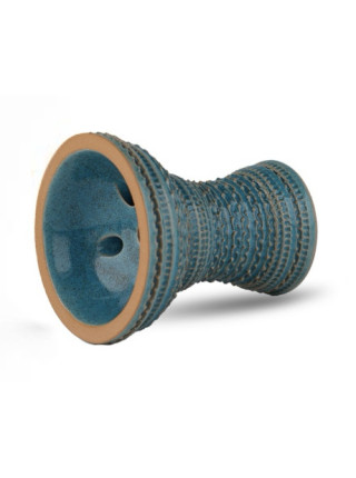 Чаша для Кальяна Gusto Bowls Turkish 2.0 Glaze Blue - фото №20 / Rtabak