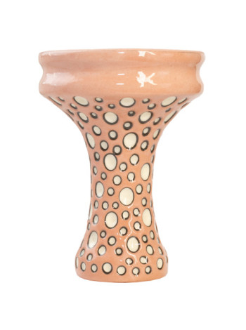 Чаша для Кальяна ETNA Katana Dot Glaze Coral