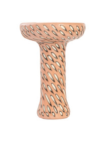 Чаша для Кальяна ETNA Phunnel Cut Glaze Coral