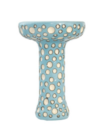 Чаша для Кальяна ETNA Phunnel Dot Glaze Soft Blue