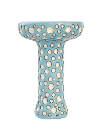 Чаша для Кальяна ETNA Phunnel Dot Glaze Soft Blue