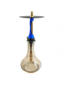 Кальян Alpha Hookah Model S з коричневою колбою Drop 6130-1