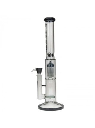 Бонг стеклянный Grace Glass Limited Edition Black  Barrel Bong H:42cm Socket:18,8cm TH:5mm - фото №9 / Rtabak