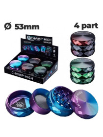 Гриндер алюминиевый  C. HIGH COLOR DUO D:53 MM ALU GRINDER