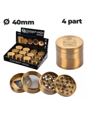Гриндер металлический CHH GOLD GRINDER D:40 MM 4 LAY - фото №13 / Rtabak