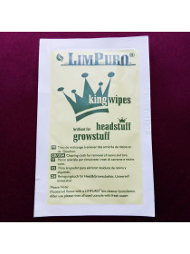 Салфетки для чистки стеклянной трубки LimPuro King Wipes