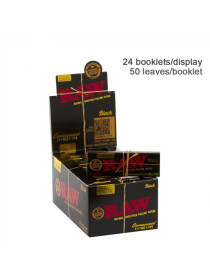Папір для самокруток RAW Connoisseur Black + TIPS