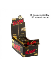Бумага для самокруток RAW Wide Black