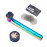 Трубка и гриндер CHAMP HIGH RAINBOW GLASS PIPE & GRINDER