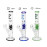 Бонг стеклянный Amsterdam GREEN ICE - H:30cm- Ø: 40mm-SG:18.8mm