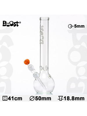 Бонг стеклянный Boost | Bouncer Glass Bong -H:41cm- Ø:50mm- Socket:18.8mm- WT:5mm (circa) - фото №6 / Rtabak