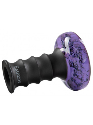 Чаша для кальяна Embery JS-Funnel Bowl glased 23 purple-black - фото №2 / Rtabak