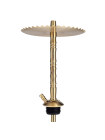 Кальян Trumpet Hookah Moar Gold фото №0 / www.rtabak.com.ua