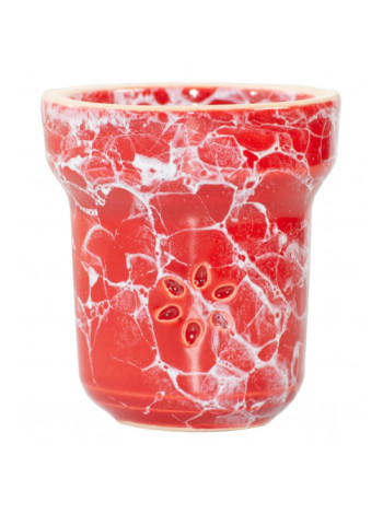Чаша для кальяна Solaris Eva Red and White