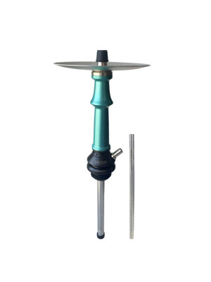 Кальян Khmara Vector Prime Green (Silver plate. black hose) - фото №13 / Rtabak